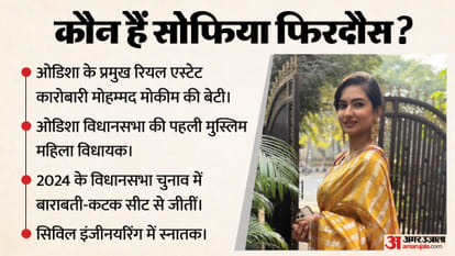 who is odisha congress mla sofia firdous cross voting in rajya sabha election for bjp