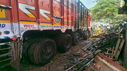 Worker Severely Burnt as Truck Tank Catches Fire During Welding in Agra