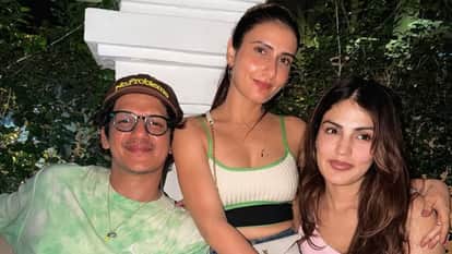 Fatima Sana Shaikh And Rumour Boyfriend Vijay Varma Seen Together At Rhea Chakraborty Store Opening Event