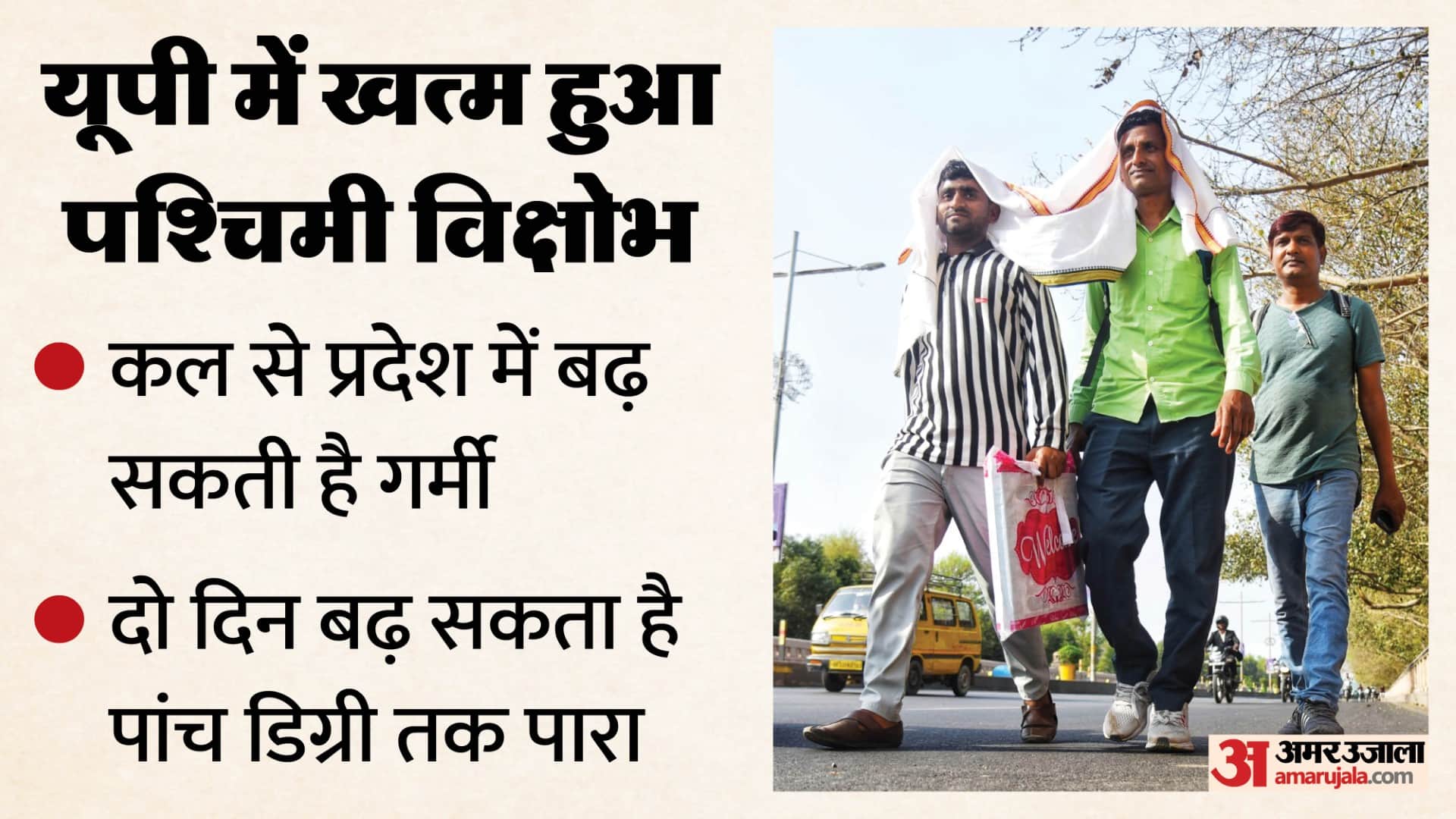 यूपी में बदलने जा रहा है मौसम।