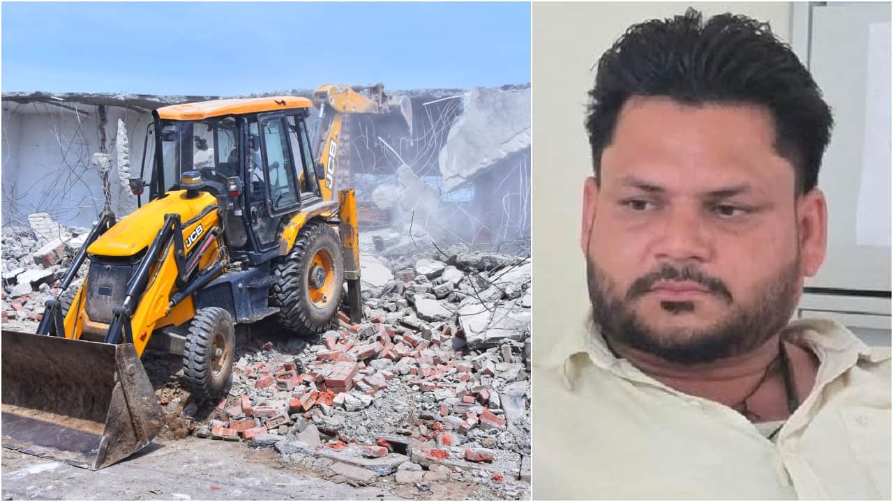 Bulldozer Demolishes 11 Shops Belonging to Accused Ajay Pratap Singh in Badaun Murder Case