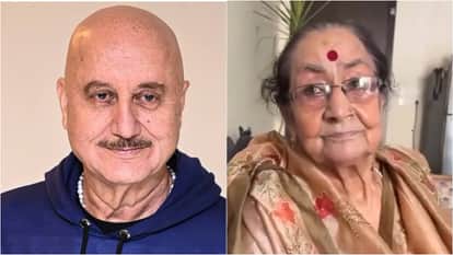 Anupam Kher Mother Dulari Reaction On tanvi the great actor shares interesting video