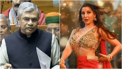 Nora Fatehi Controversial Song Sarke Chunar Reaches Lok Sabha Centre Minister Says Ban Imposed On The Song