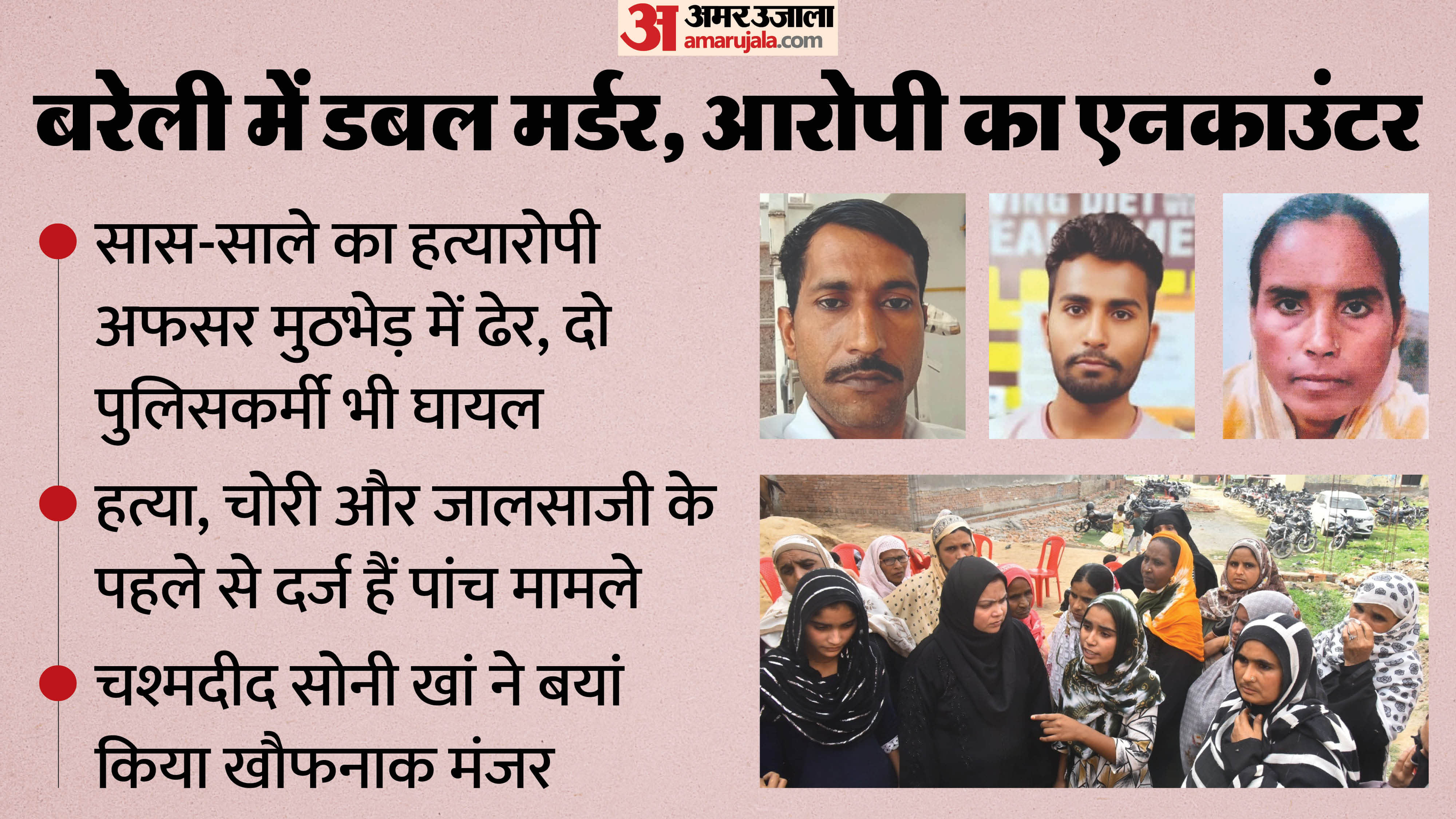 Bareilly Encounter News Afsar Khan Encounter Accused Afsar Said I will kill everyone else as well