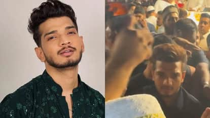 Munawar Faruqui Mobbed By Fans Security Steps In to Rescue Him