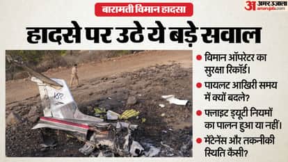 Baramati Plane Crash Ajit Pawar Death Maharashtra CM Fadnavis to Home Minister Amit Shah know details in hindi