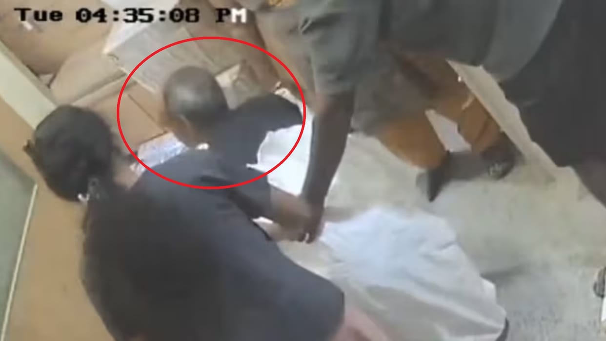 Courier Stunt Viral Bengaluru family stuffs father in bag, tries to courier him to Mangaluru