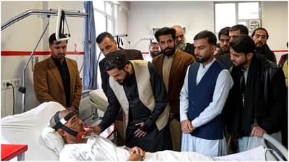 Afghanistan cricket board officials met injured people in Kabul airstrike by Pakistan