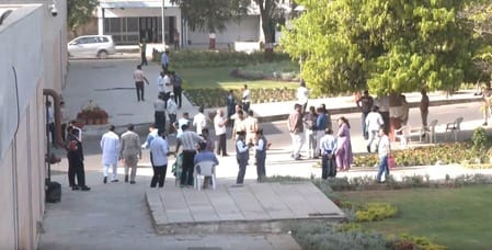 Threat to Blow Up Gujarat Assembly with a Bomb Chaos Ensues Among MLAs Threat Received via Email
