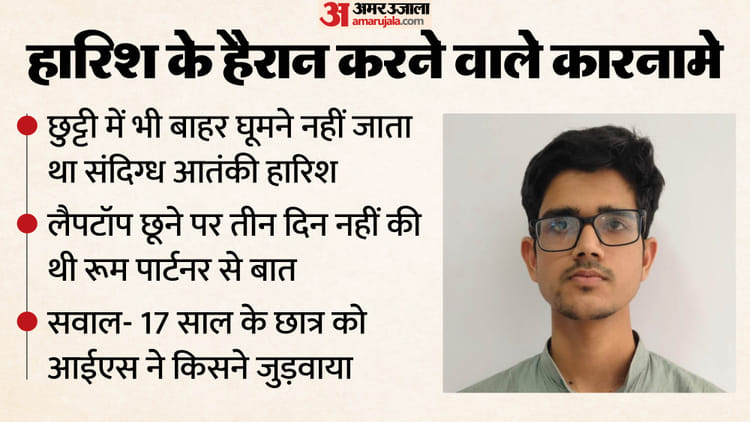 UP: आतंकी हारिश और उससे जुड़े लोगों से आमने-सामने होगी पूछताछ, जल्द लाया जाएगा मुरादाबाद, यह सामान हुआ बरामद