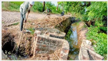 The 22-km-long Sarhali Rajbaha was buried in silt