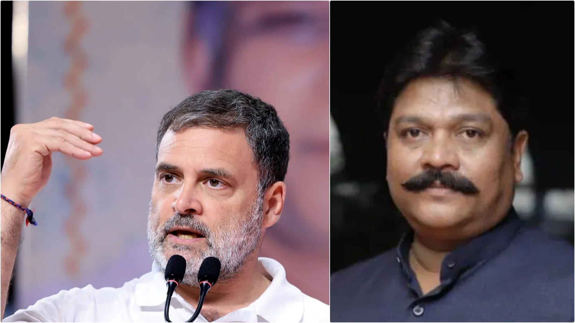 लोकसभा में नेता प्रतिपक्ष राहुल गांधी और झारखंड प्रदेश मीडिया चेयरमैन सतीश पाल मुनजनी