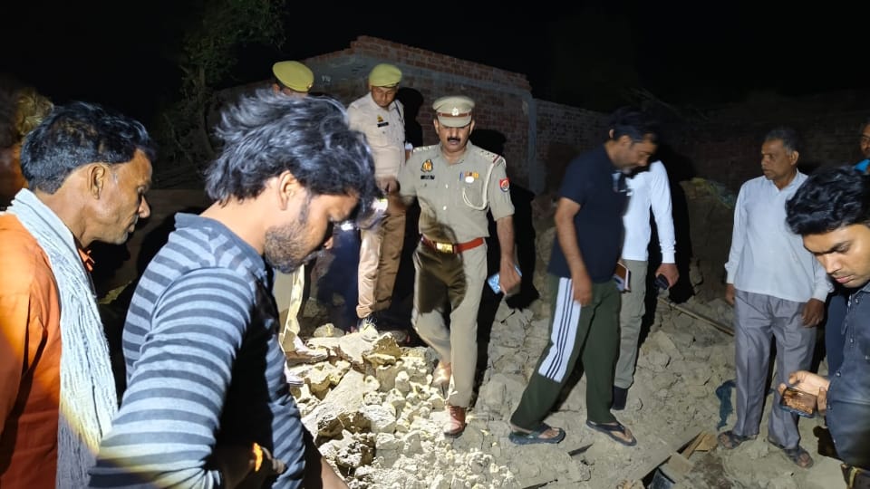 Tin Shed Collapses Three Dead and Three Injured in Mainpuri