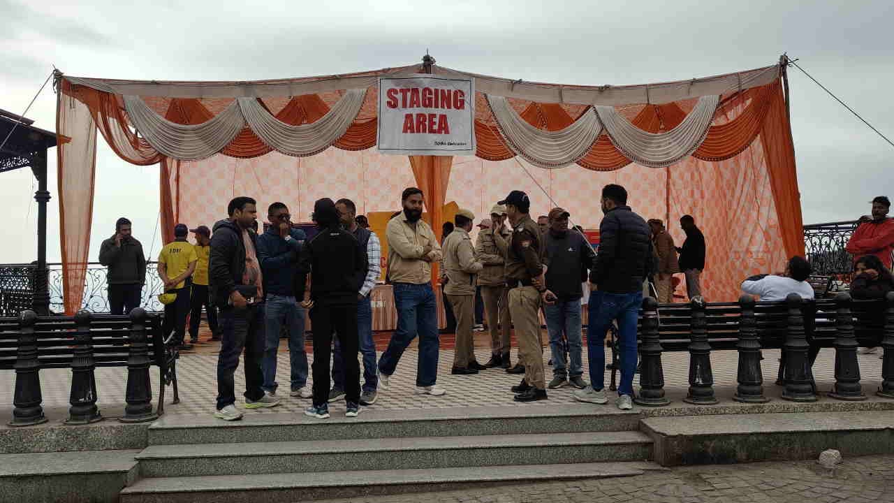 Mock drill earthquake in Dehradun bomb alert in Rishikesh landslide in Mussoorie rescue operation underway