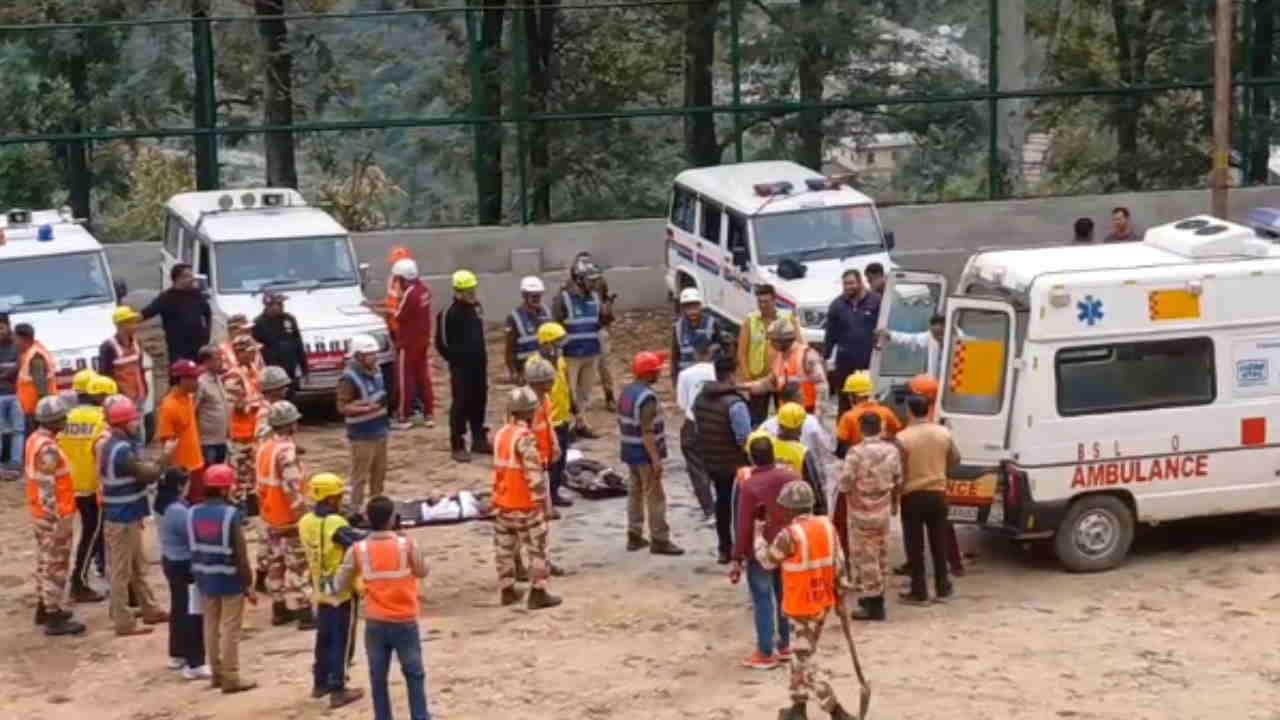 Mock drill earthquake in Dehradun bomb alert in Rishikesh landslide in Mussoorie rescue operation underway