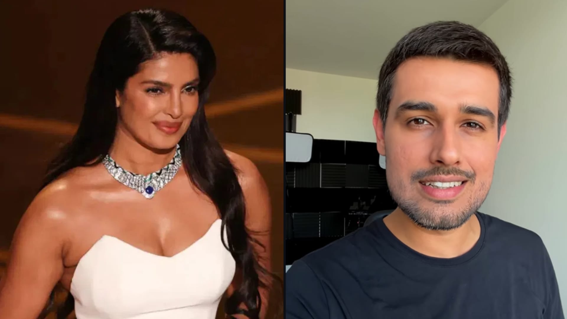 Dhruv Rathee Criticize Priyanka Chopra For Staying Silent About Palestine Remark At Oscar Stage