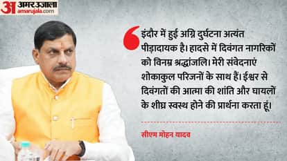 Indore Fire Tragedy Kailash Vijayvargiya Reacts Says Very Sad and Alarming Incident MP News in Hindi