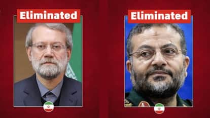 Iran confirms killing of Basij force head Gholam Reza Soleimani Israel claims Ali Larijani also died