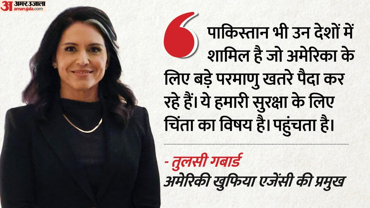 US Intelligence Department chief Tulsi Gabbard says Pakistan is biggest nuclear threat to America