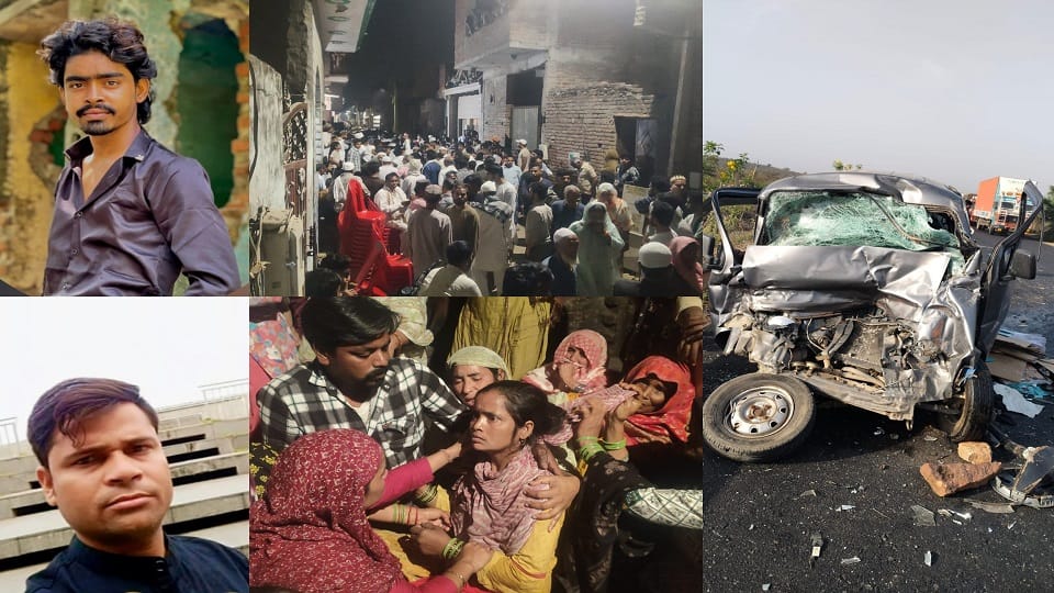 Two youths from Agra died in accident in Gwalior