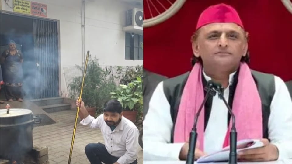 LPG Crisis: Food Cooked on Stove in Hospital, Akhilesh Yadav Targets Government