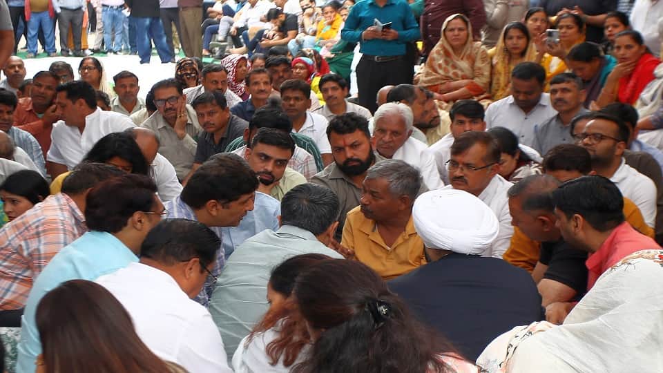 Palam Fire Incident Fire Suspected to Have Started from Solar Panels