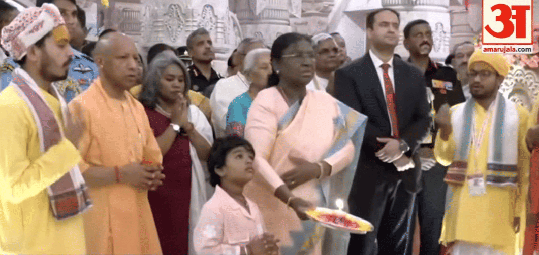 President Droupadi Murmu Ayodhya Visit Skies, Land, and Water Remained on High Alert for Seven Hours