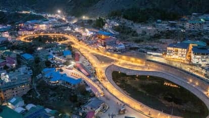 Badrinath Dham Begins to Take Grand Shape Under Master Plan Phase II Works Gain Momentum Uttarakhand news