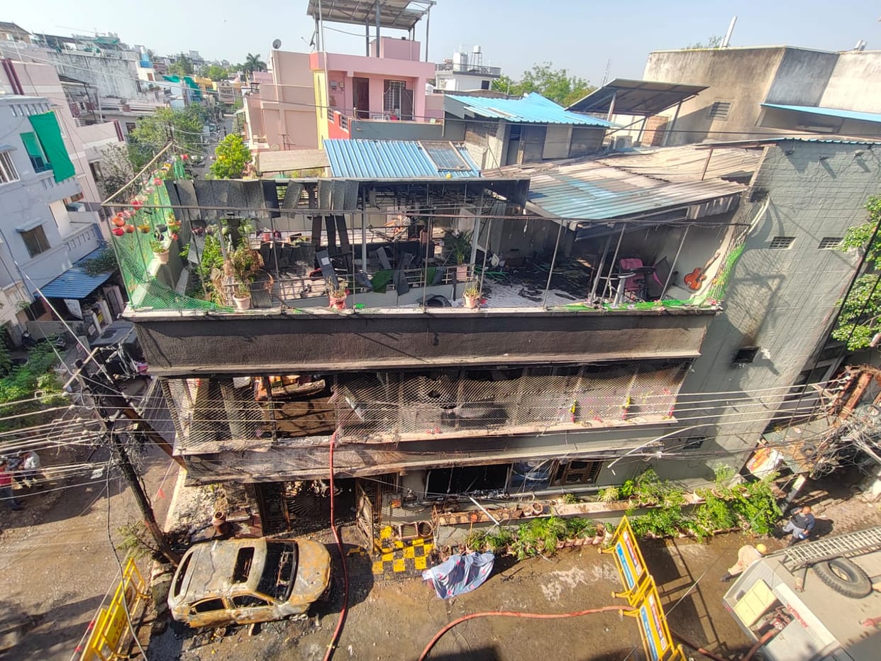 Indore: Brajeshwari Annex fire incident: Police handed over the house to the family, as the fire weakened the