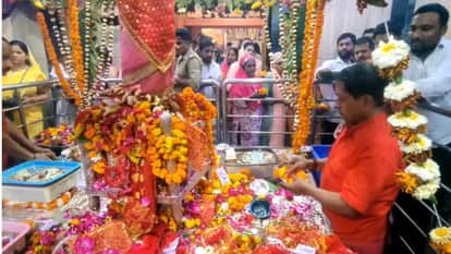 Chaitra Navratri 2026: On the first day of Navratri, devotees thronged the Devi temples