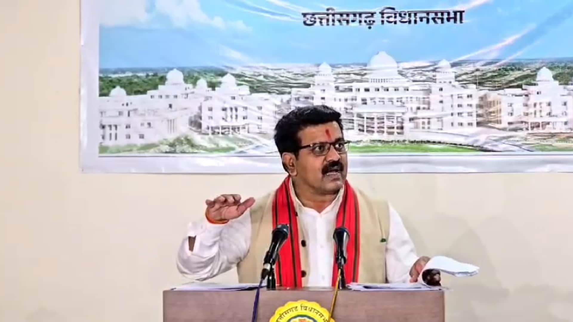 छत्तीसगढ़ के उपमुख्यमंत्री विजय शर्मा