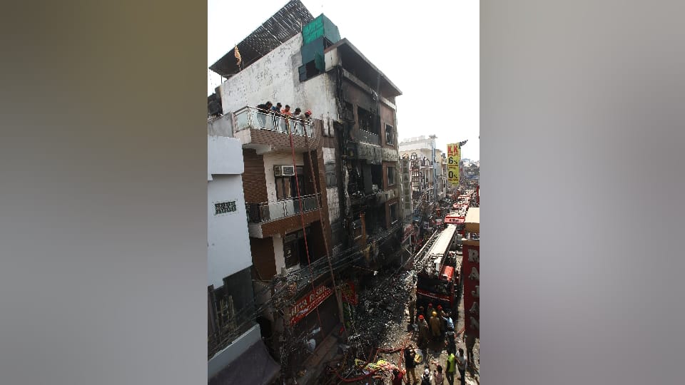 Delhi Fire Being in the embrace of sleep left no opportunity to save a life
