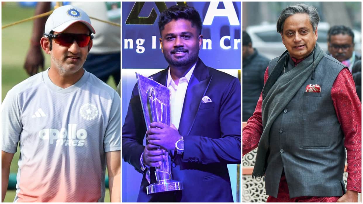 T20 WC: When Gambhir Predicted Samson's Rise Shashi Tharoor Recalls an Old Anecdote