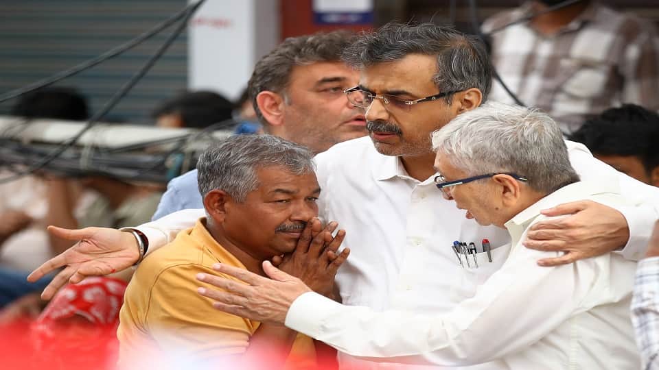 Palam Fire Incident Fire Suspected to Have Started from Solar Panels