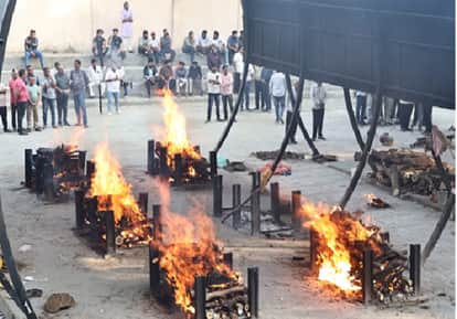 Even cremation ground wept on Indore fire tragedy