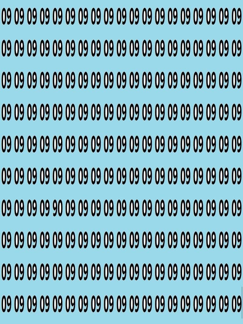 जीनियस हैं तो तस्वीर में 90 को खोजकर दिखाएं