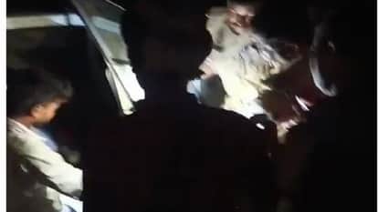 Speeding Car Overturns into Ditch Three Seriously Injured in Road Accident