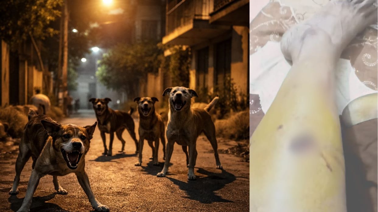 Woman attacked and injured by stray dog in Sector Beta-one in Greater Noida