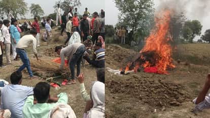 Mainpuri Tragedy Three Dead Including Only Son After Wall and tin shed Collapses