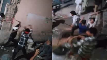 Saharanpur: Fighting over molestation in Jasmaur Pathanpura, lots of sticks and sticks, 7 injured