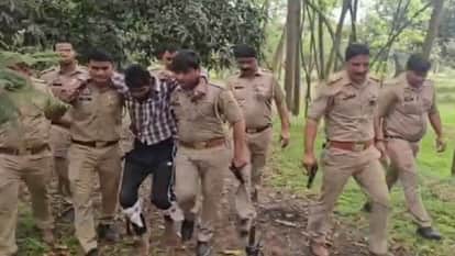 Saharanpur: Bilal, a criminal carrying a reward of Rs 50,000, was caught by the police in an encounter