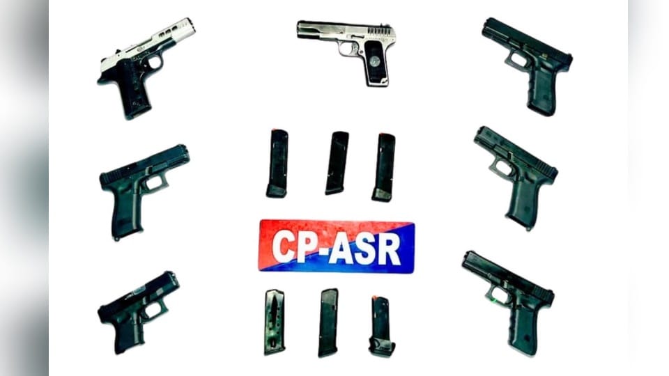 Six Accused Arrested in Illegal Arms Trafficking Case Amritsar