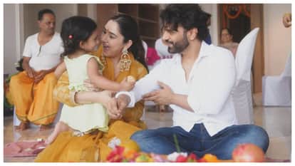 Disha Parmar And Rahul Vaidya buy new house Share Grah Pravesh Photos With Fans