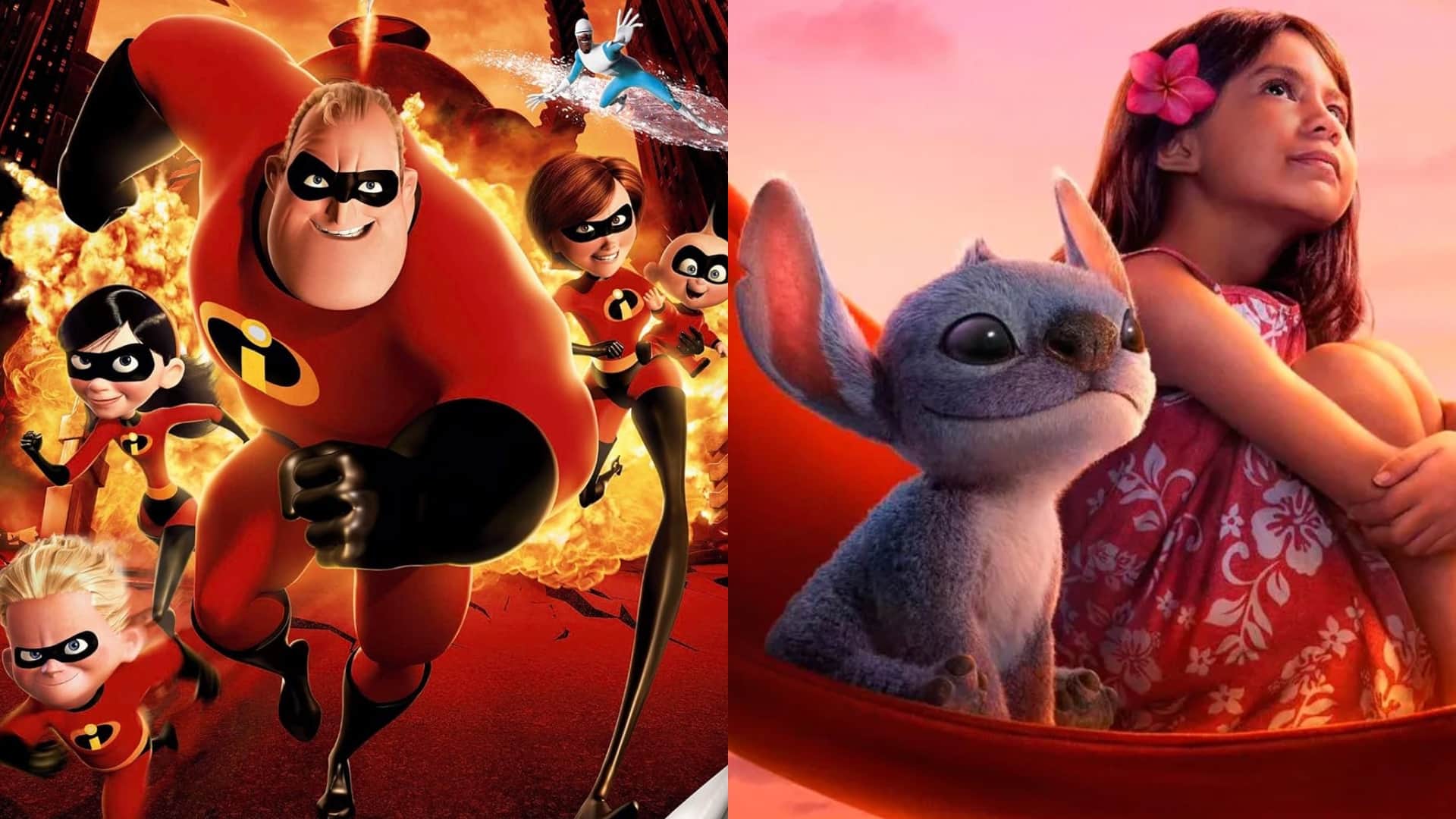 'द इनक्रेडिबल्स' और 'लिलो एंड स्टिच'