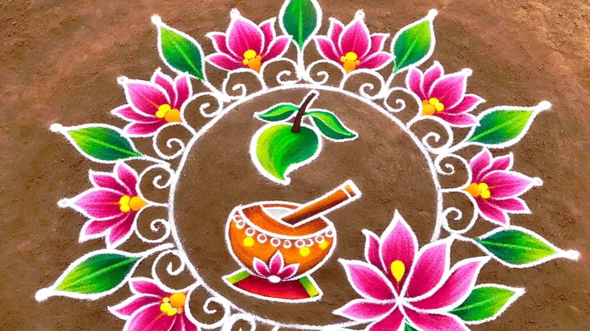 Ugadi Rangoli Designs Ideas Simple Patterns Latest Rangoli Images