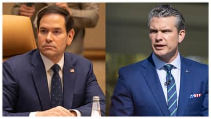 Amid West Asia Tension Drone Near US military base Hegseth and Rubio presence alarming hindi news updates