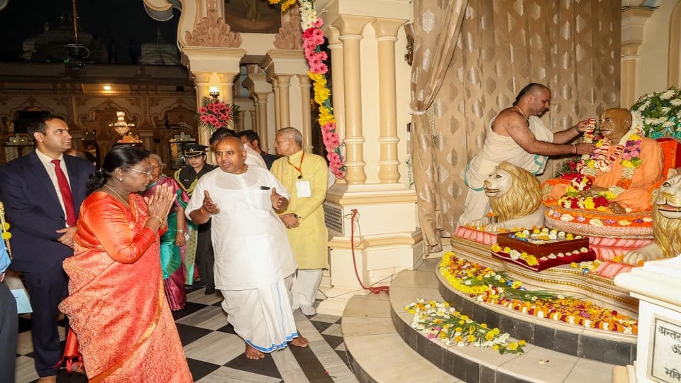 President Droupadi Murmu Visit Mathura-Vrindavan
