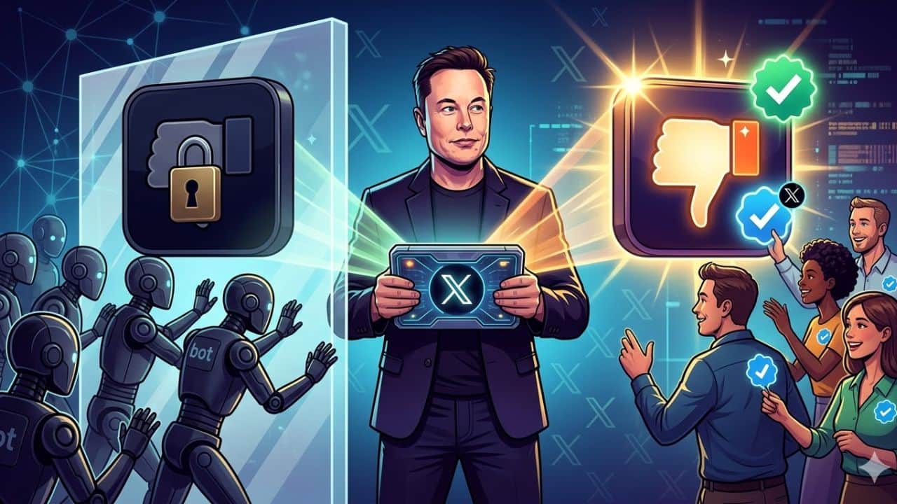 एक्स पर जल्द मिलेगा डिसलाइक बटन