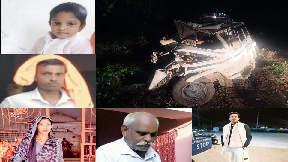 Five killed in road accident in Agra