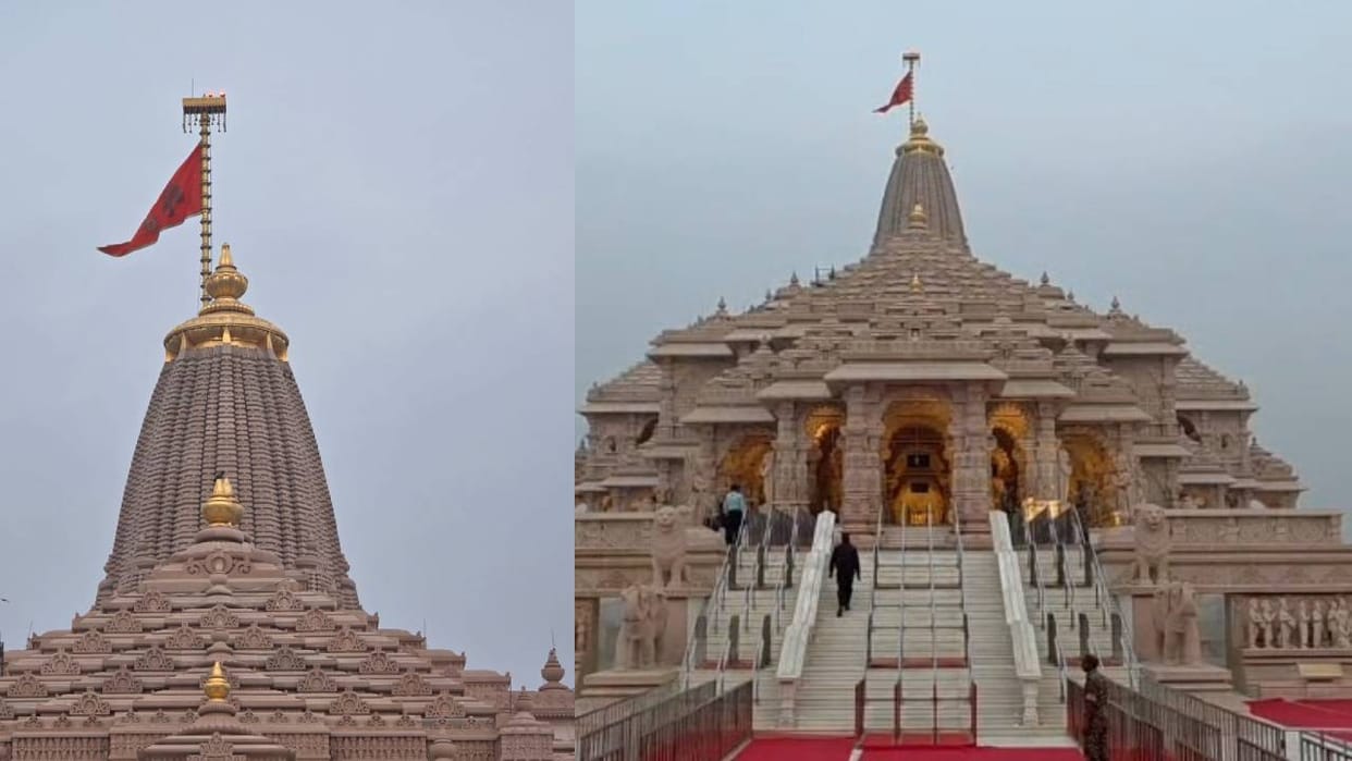 Ayodhya: Preparations for flag hoisting at the sub-temples of Ayodhya are in full swing
